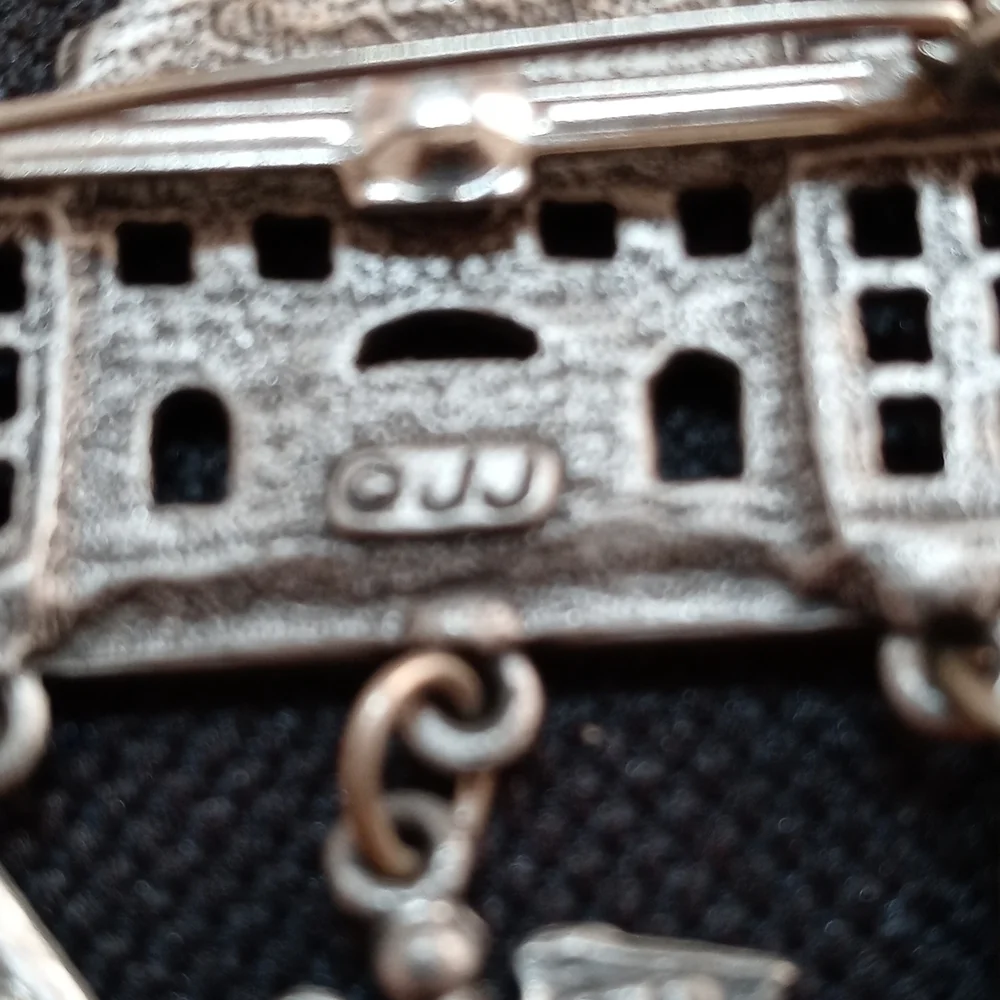 Vintage Metal Hospital brooch
